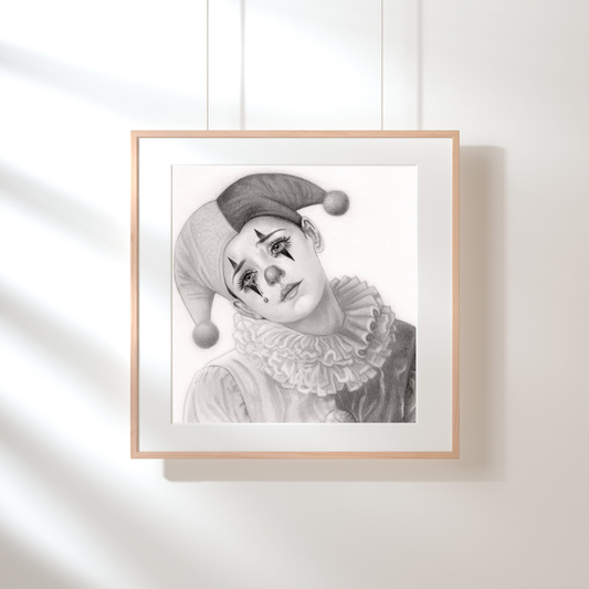 Entertainment Pierrette | Art Print