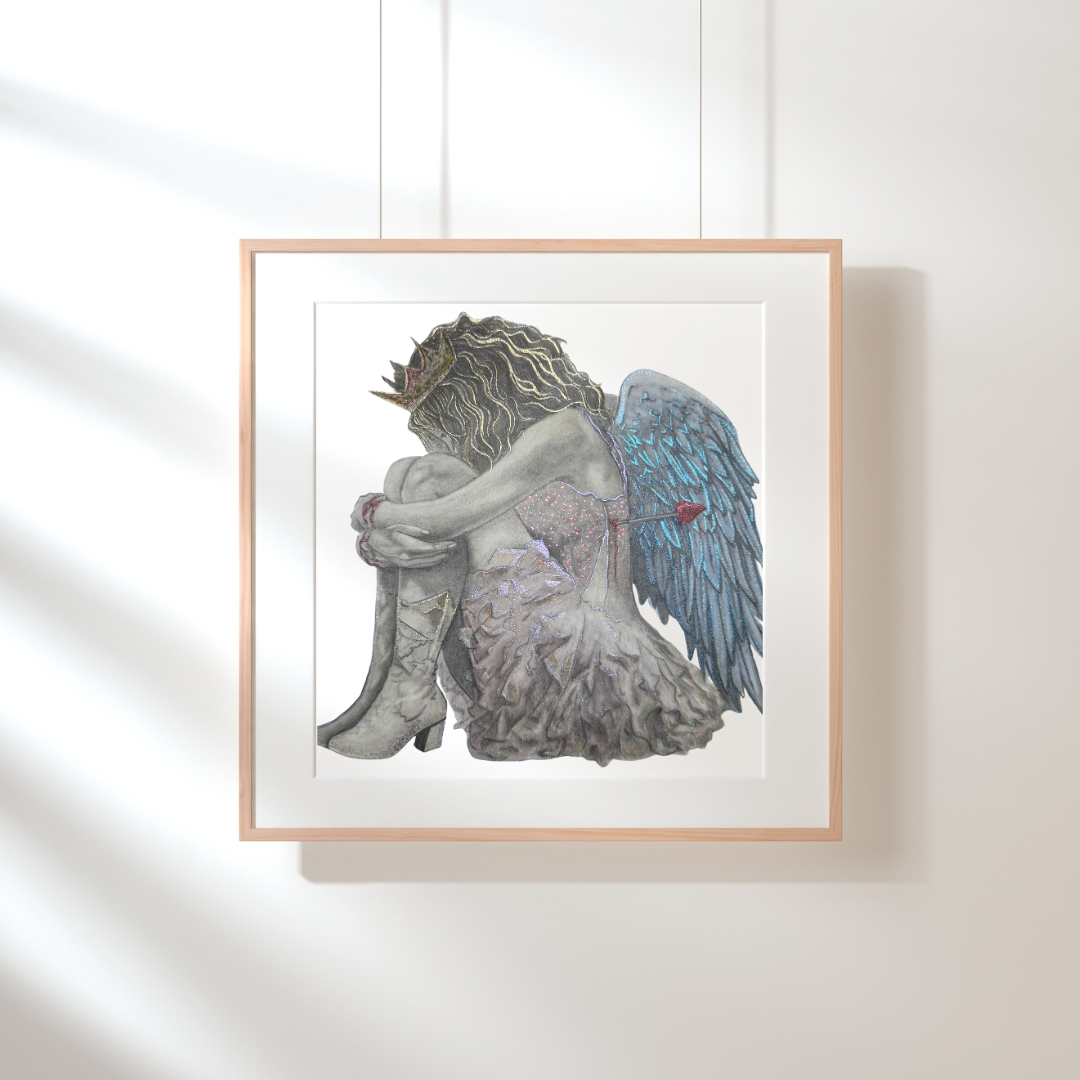 Angel Weeping | Art Print