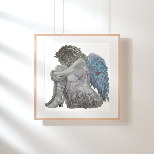 Angel Weeping | Art Print
