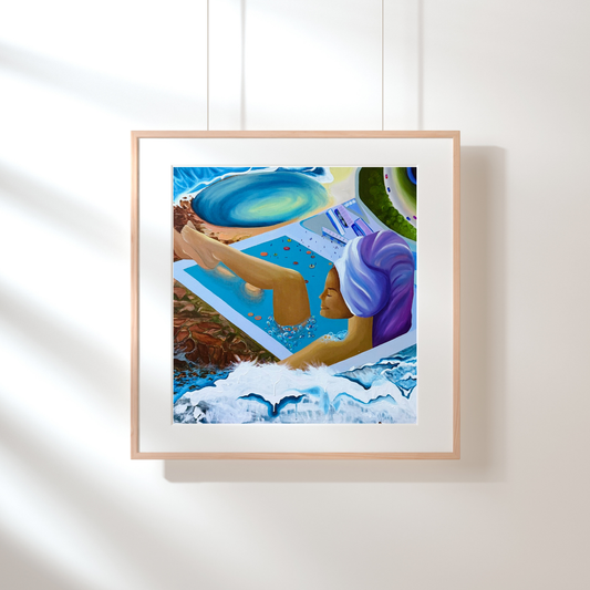 Ocean Bath | Art Print